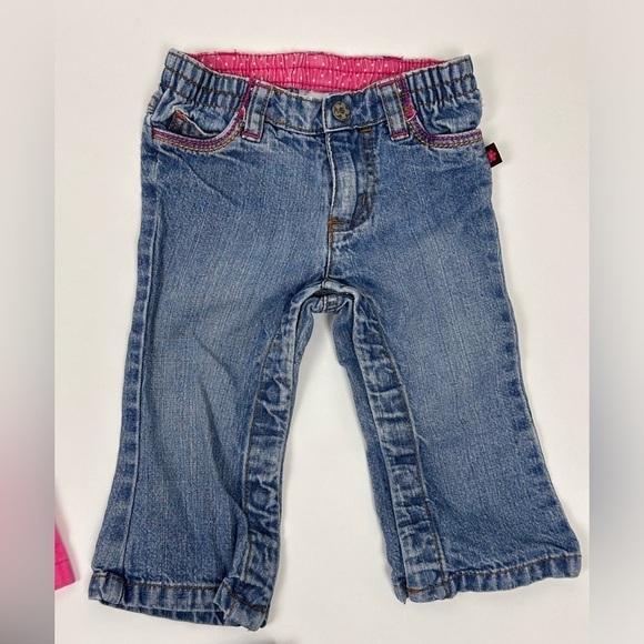 Infant Girls Stretch Jeans Lot of 4 - Picture 3 of 8